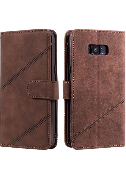 Samsung Galaxy S8 Artı Kart Tutucu Kickstand Pu Deri Manyetik (Yurt Dışından)