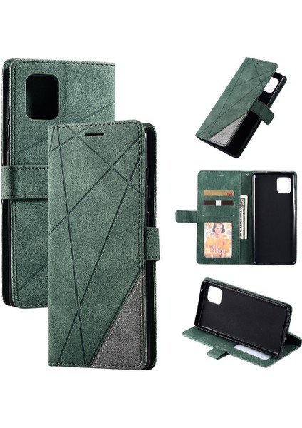 Samsung Galaxy Not 10 Lite Için Kılıf Cüzdan Flip Folio Manyetik Pu Deri (Yurt Dışından)