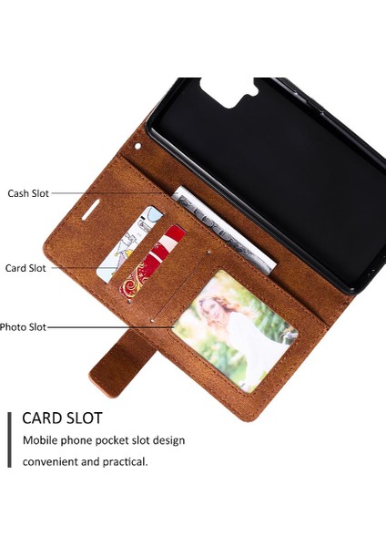 Samsung Galaxy Case 5g Darbeye Dayanıklı Manyetik Kart Tutucu Kickstand (Yurt Dışından) indirimleri