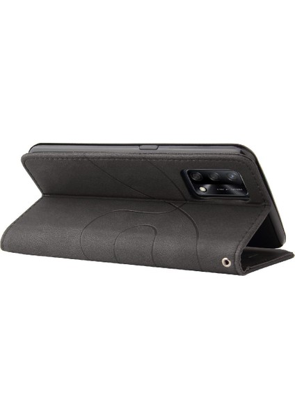 Kart Yuvası Standı ile Oppo A74 4g Için Kılıf Pu Deri Flip Folio Kılıf (Yurt Dışından) modelleri