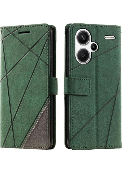 Xiaomi Redmi Için Not 13 Pro Artı Manyetik Cüzdan Çevir Folio Kart Pu (Yurt Dışından)