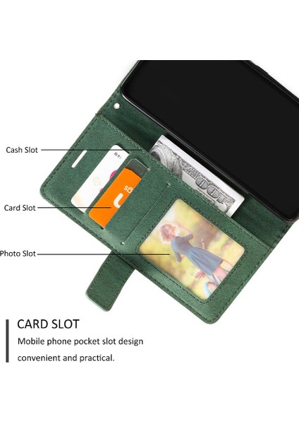 Xiaomi Redmi Için Not 13 Pro Artı Manyetik Cüzdan Çevir Folio Kart Pu (Yurt Dışından)