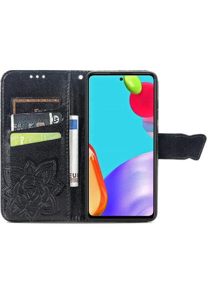 Samsung A52 5g Kanat Kelebek Iş Cüzdan Çok Renkli (Yurt Dışından)