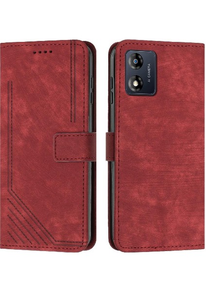 Uyumlu Motorola Moto E13 Cüzdan Kılıfı (Yurt Dışından)