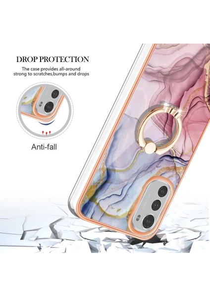 Motorola Moto Motorola 4g Tampon Mermer Darbeye Tpu Silikon 360 &deg; Için Kılıf (Yurt Dışından) modelleri