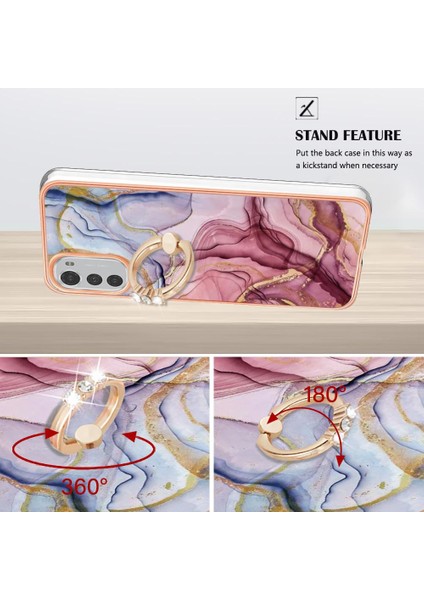 Motorola Moto Motorola 4g Tampon Mermer Darbeye Tpu Silikon 360 &deg; Için Kılıf (Yurt Dışından) fırsatları