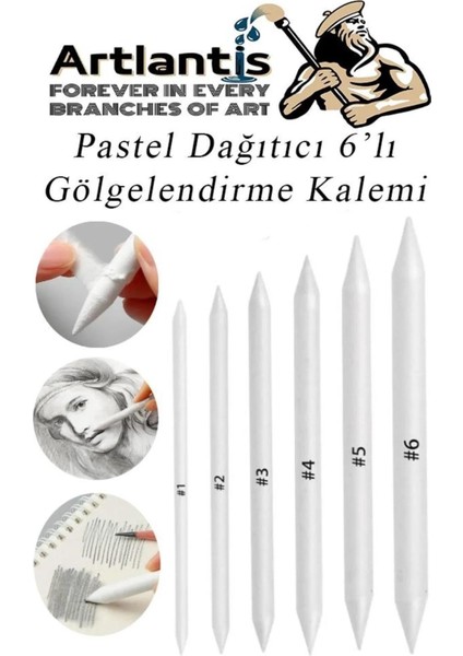 Karakalem Eskiz Çizim Seti Durolit Seti 35X50 cm 1 Paket Pastel Dağıtıcı Kalem Resim Kağıdı Faber Dereceli Kalem Seti Hamur Silgi Sınav Silgisi