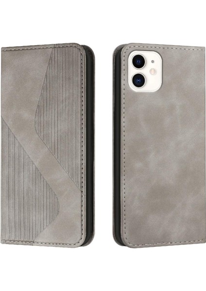 IPhone 11 Için Kılıf Cüzdan Kickstand Folio Kapak Manyetik Kart Yuvaları Tutucu (Yurt Dışından)