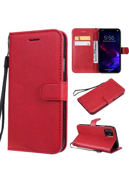 Kart Yuvası Klasik ile iphone 11 Iş Cüzdan Telefon Kılıfı Için Flip Case (Yurt Dışından)