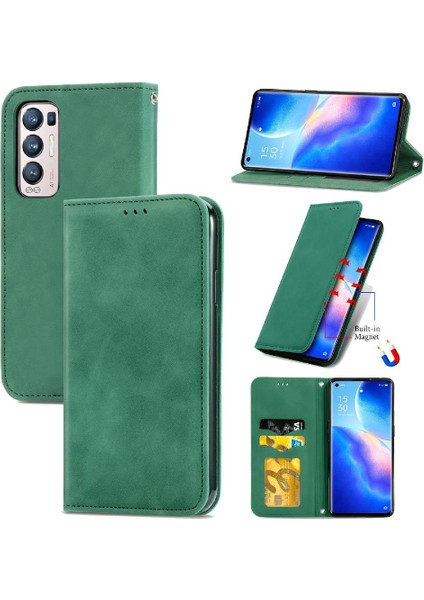 Oppo Oppo 5 Proplus Için Basit Iş Kordon Deri Kılıf Fermuar (Yurt Dışından)