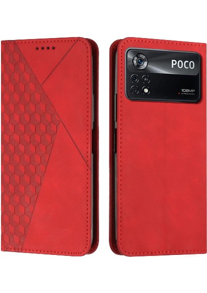 Uyumlu Xiaomi Poco X4 Pro 5g Cüzdan Kılıf (Yurt Dışından)