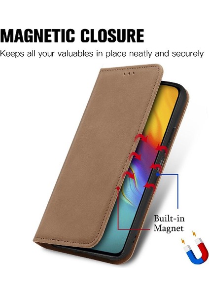 Infinix Sıcak 9 Fermuar Cüzdan Kordon Deri Çanta Basit Iş Için Kılıf (Yurt Dışından) modelleri