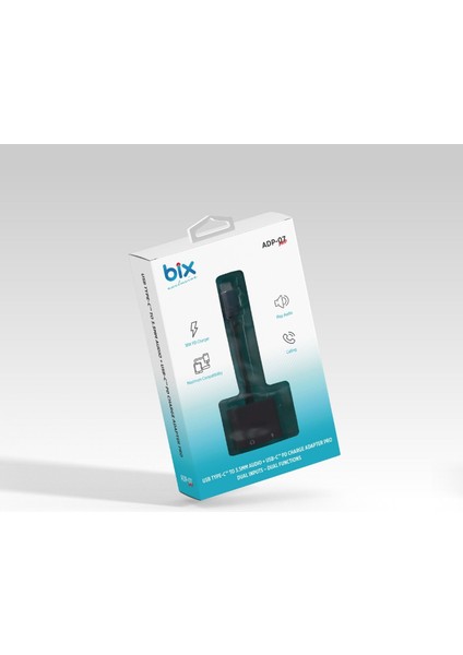 Adp-07 Pro Type-C To 3.5mm Kulaklık ve Pd Şarj Dönüştürücü Adaptör