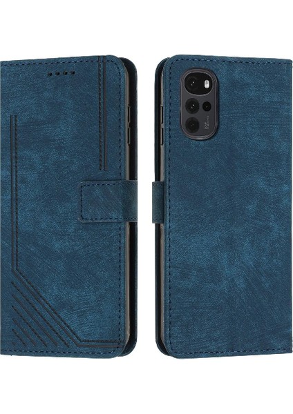Uyumlu Motorola Moto G22 Cüzdan Kılıfı (Yurt Dışından)