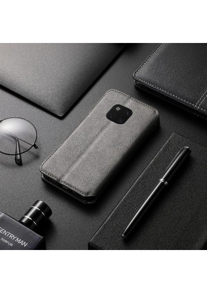 Huawei Mate 20 Için Kılıf Pro Moda Tasarım Cüzdan Fonksiyonu Deri Kılıf (Yurt Dışından)