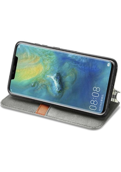 Huawei Mate 20 Için Kılıf Pro Moda Tasarım Cüzdan Fonksiyonu Deri Kılıf (Yurt Dışından)