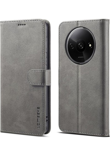 Xiaomi Redmi A3 Kart Yuvaları Cüzdan Tutucu ile Buzağı Doku Flip (Yurt Dışından)