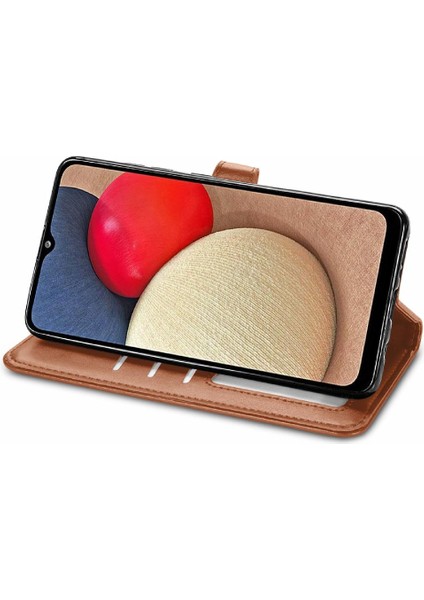 Samsung Galaxy A03S Moda Tasarımı Zarif Iş Deri (Yurt Dışından)