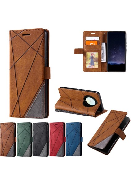 Onur X9A 5g Manyetik Kart Tutucu Için Kılıf Kickstand Cüzdan Flip Folio Pu (Yurt Dışından) indirimleri