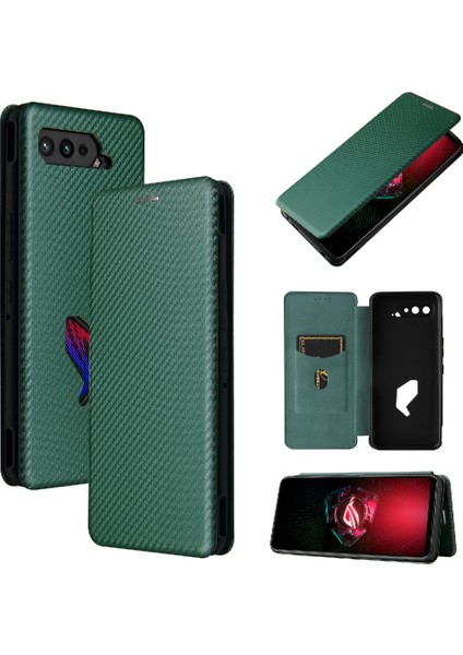 Kart Tutucu Kartı ile Asus Rog Telefon 5 Deri Folio Flip Case Için Kılıf (Yurt Dışından) fırsatları