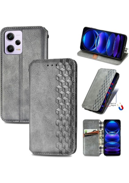 Xıaomı Redmi Not 12 Pro Zarif Iş Moda Tasarım Flip Case (Yurt Dışından)
