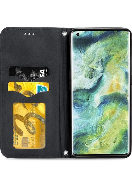 Oppo Bulmak Için Kılıf X2 Deri Kılıf Fermuar Cüzdan Basit Iş Kordon (Yurt Dışından)
