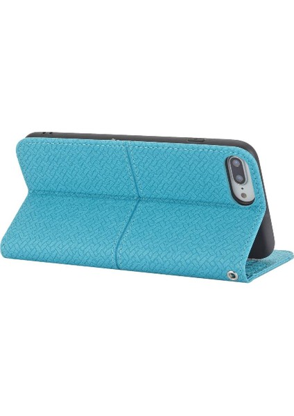 IPhone 8 Için Kılıf Artı Pu Deri Kapak Çevirin Folio Kitap El Cüzdan Kredi (Yurt Dışından)