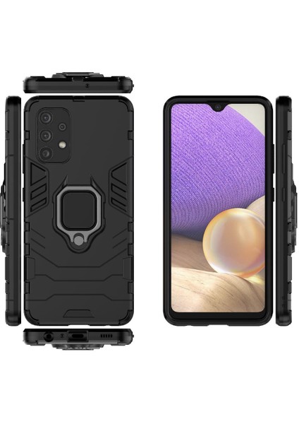Samsung Galaxy A32 5g Kickstand Için Kılıf 360 &deg; Dönen Halka Askeri Damla (Yurt Dışından) fiyatları