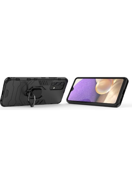Samsung Galaxy A32 5g Kickstand Için Kılıf 360 &deg; Dönen Halka Askeri Damla (Yurt Dışından) modelleri
