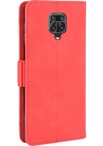 Xiaomi Redmi Için Not 9 Pro Ayarlanabilir Ayrılabilir Kart Tutucu Manyetik Kapatma Deri Cüzdan Kapak (Yurt Dışından)