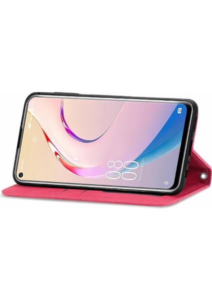 Oukitel C21 Pro Kordon Fermuar Deri Kılıf Cüzdan Için Kılıf Basit (Yurt Dışından)