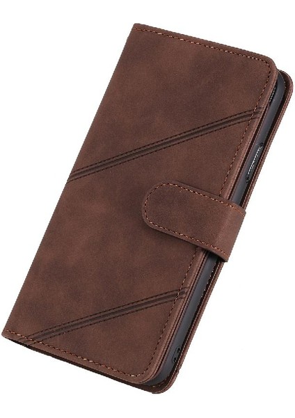 Xiaomi Redmi Not 9s Için Kılıf Cüzdan Çevir Folio Bileklik Manyetik Pu Kart (Yurt Dışından)
