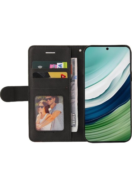 Kart Yuvası Standı ile Huawei Mate 60 Için Kılıf Pu Deri Flip Folio Kılıf (Yurt Dışından) fırsatları