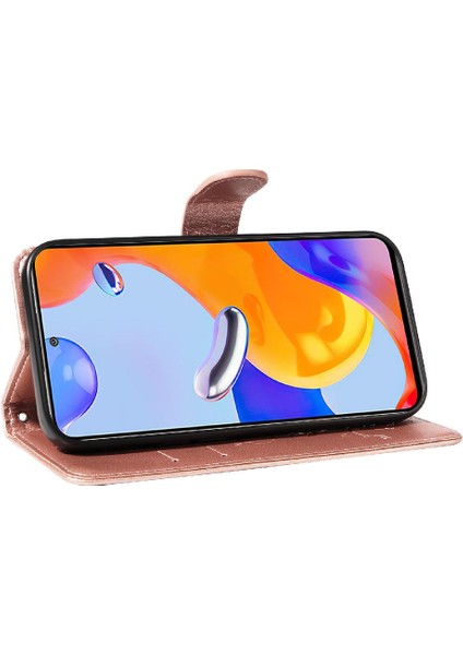 Xiaomi Redmi Not 11 Pro ve Kart Yuvası ile Yüksek Kaliteli Deri (Yurt Dışından)
