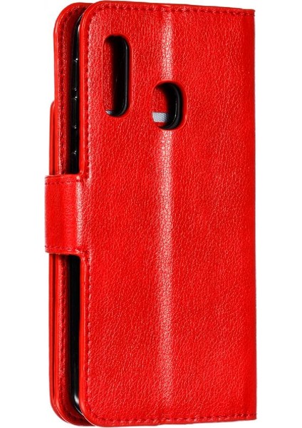 Samsung Galaxy A20E Kickstand Manyetik 9 Kart Yuvaları Cüzdan Pu (Yurt Dışından)