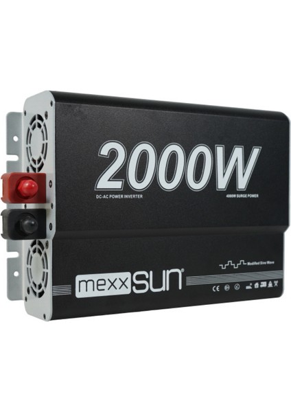 24V VOLT-2000W Watt Modifiye Sınüs Inverter (220V Çevirici)