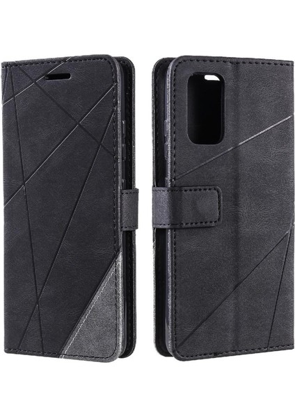 Samsung Galaxy A32 4g Kart Tutucu Kickstand Manyetik Pu Deri (Yurt Dışından)