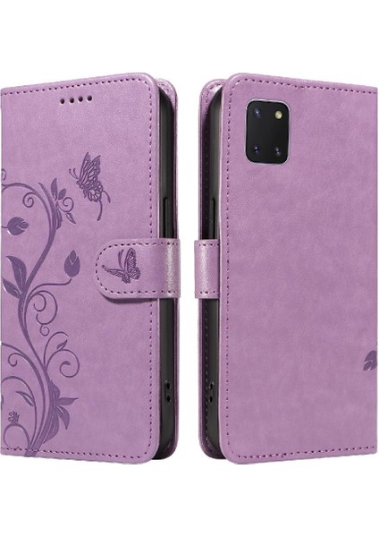 Samsung Galaxy Not 10 Lite ve Kart Yuvası Yüksek Kaliteli Deri (Yurt Dışından)