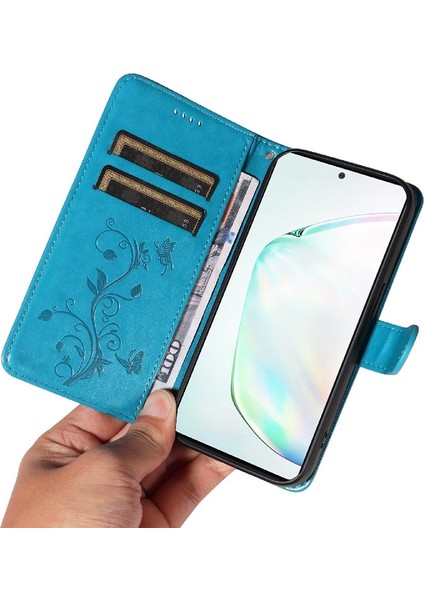 Samsung Galaxy Not 10 Lite ve Kart Yuvası Yüksek Kaliteli Deri (Yurt Dışından)