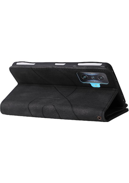 Xiaomi Poco F4 Gt Fermuar Cüzdan Tarzı Kart Yuvası Standı Dokuz (Yurt Dışından)