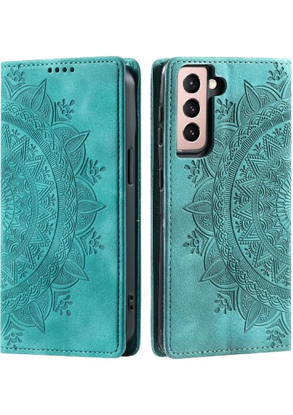 Samsung Galaxy S21 Kart Ekleme Pu Deri Tam Koruma Için Kılıf (Yurt Dışından)