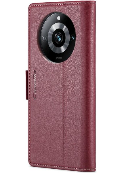 Realme 11 Pro Anti Dolandırıcılık Darbeye Dayanıklı Durumda Kart Yuvası Cüzdan (Yurt Dışından)