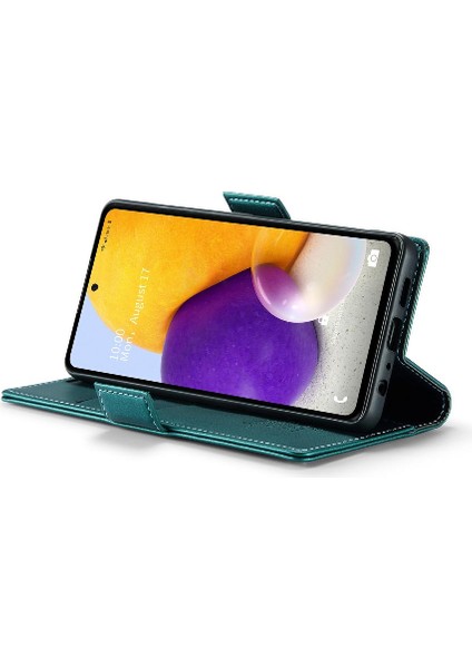 Samsung Galaxy A72 Kart Yuvası Darbeye Dayanıklı Durumda Cüzdan Durumda (Yurt Dışından)