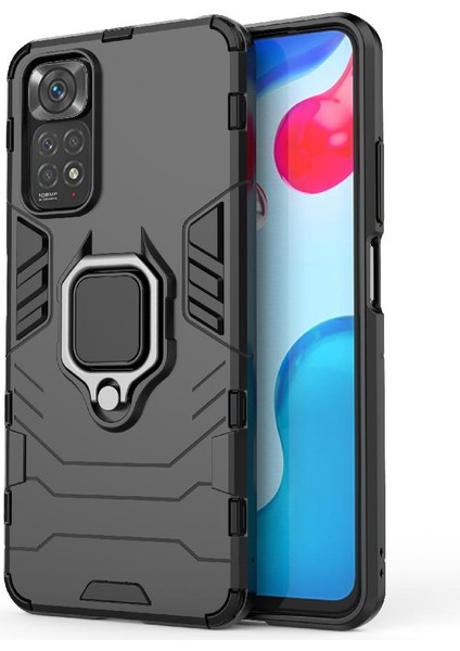 Xiaomi Redmi Için Not 11 4g 360 &deg; Dönen Halka Darbeye Kapak Damla (Yurt Dışından)