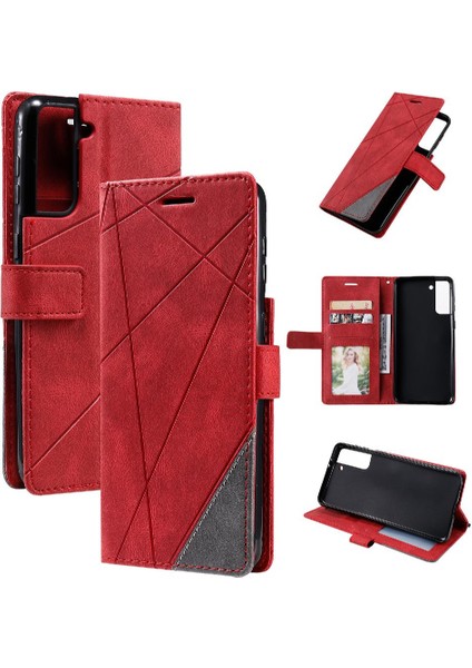 Samsung Galaxy S21 Artı Pu Deri Cüzdan Flip Folio Manyetik (Yurt Dışından)