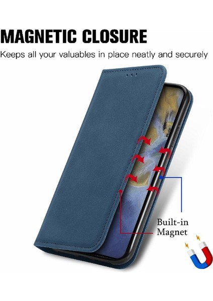 Zte Blade A71 Basit Iş Fermuar Cüzdan Kordon Deri Kılıf (Yurt Dışından)