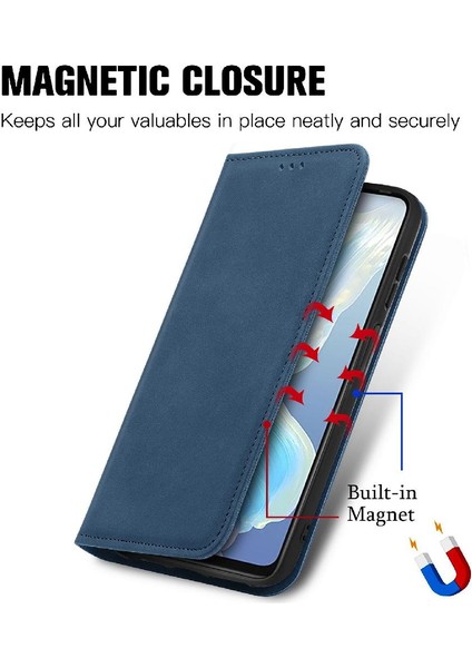 Tecno Camon 18 Deri Kılıf Fermuar Cüzdan Kordon Basit (Yurt Dışından)