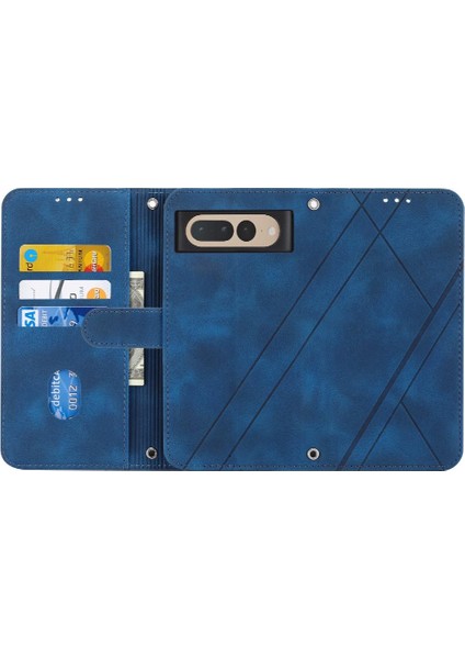 Google Pixel 8 El Cüzdan Kredi Kartı Tutucu Kickstand Pu Için Filp Durumda (Yurt Dışından)