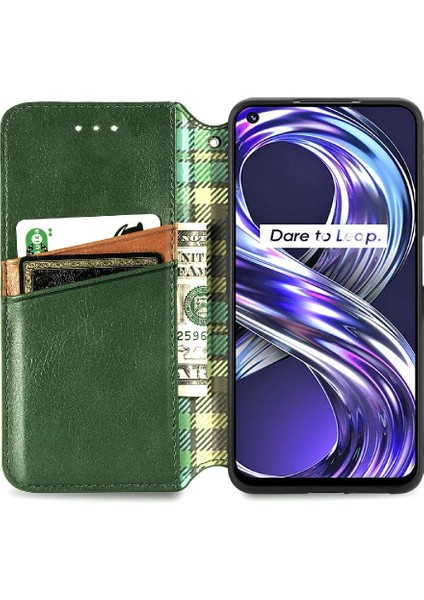 Oppo Realme 8i Zarif Iş Cüzdan Fonksiyonu Moda Tasarımı Için Kılıf (Yurt Dışından) indirimleri