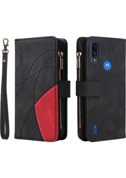 Motorola Moto E7 Güç Kart Yuvası Standı Kickstand Koruyucu (Yurt Dışından)